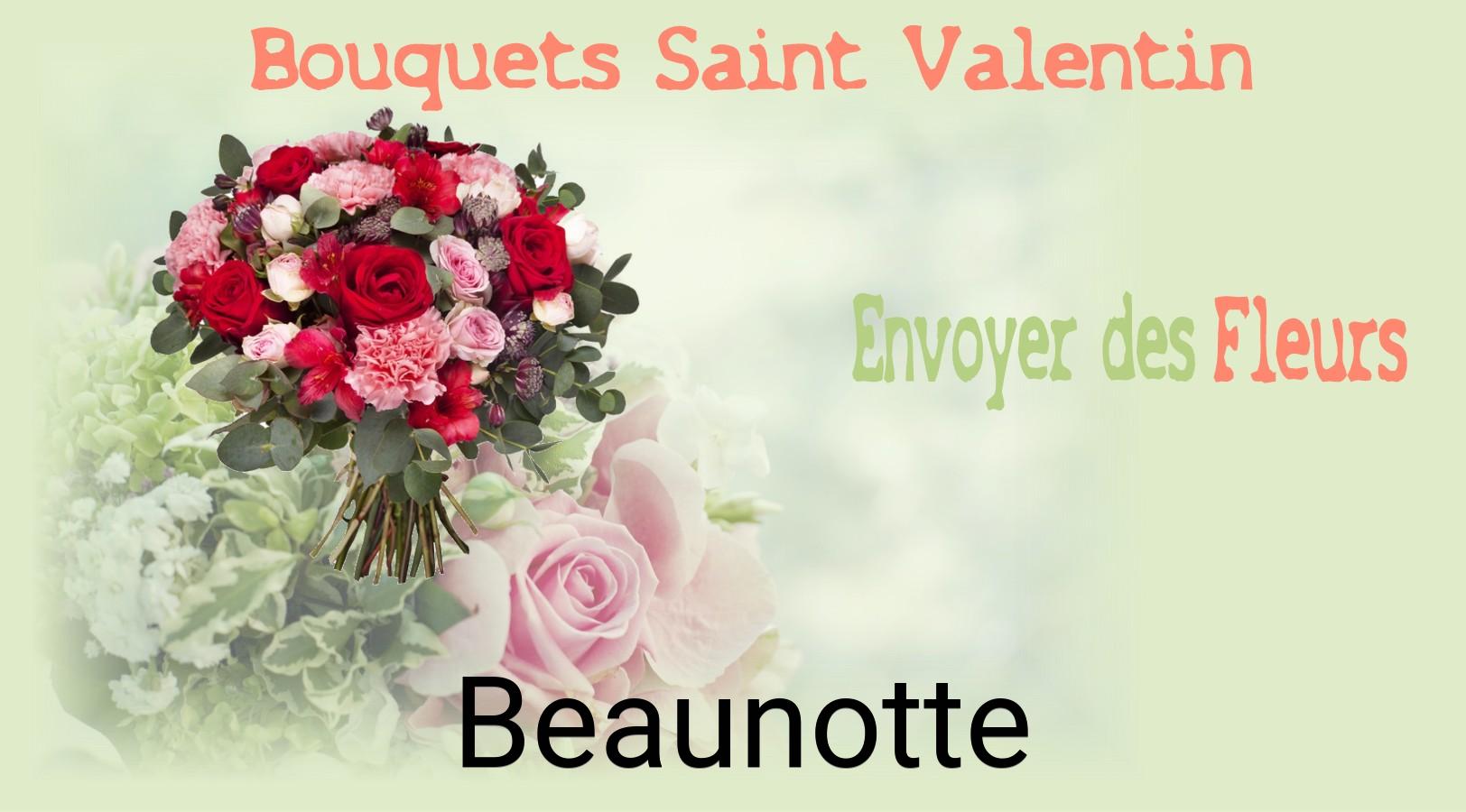 Roses de Saint-Valentin livrées à Beaunotte